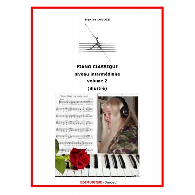 Piano classique intermédiaire vol.2    (Illustré)